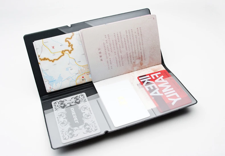 OKOKC кожаный Алмазный стеганый держатель для паспорта Обложка на паспорт документы сумка дорожная держатель для карт чехол T2021