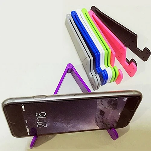 

Universal Foldable Cell Phone V-Shape Stand Holder Mount for Smartphone Tablet