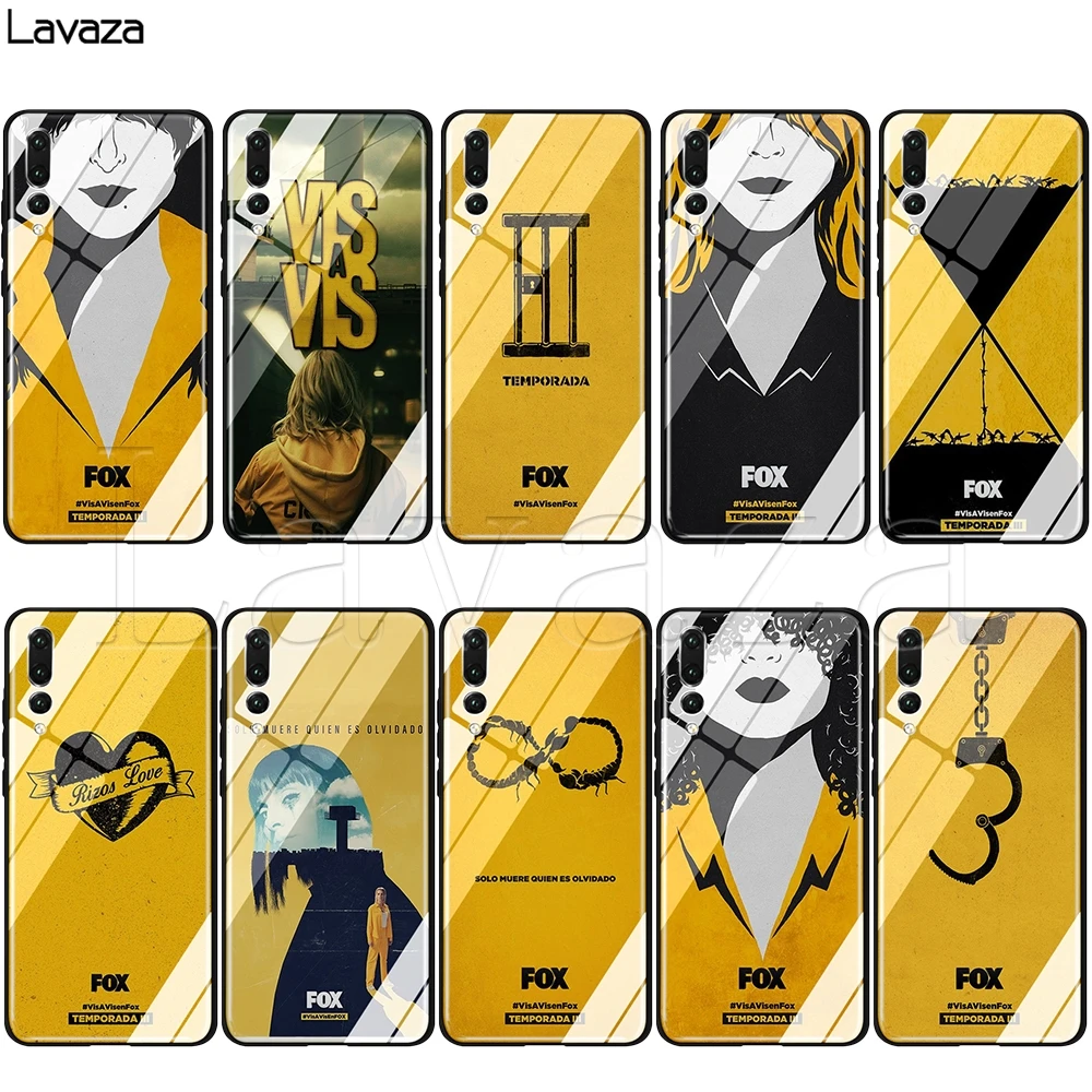 

Lavaza Vis a vis Glass TPU Case for Huawei Mate 20 P10 P20 P30 Y6 Y9 P smart lite Pro 2018 2019