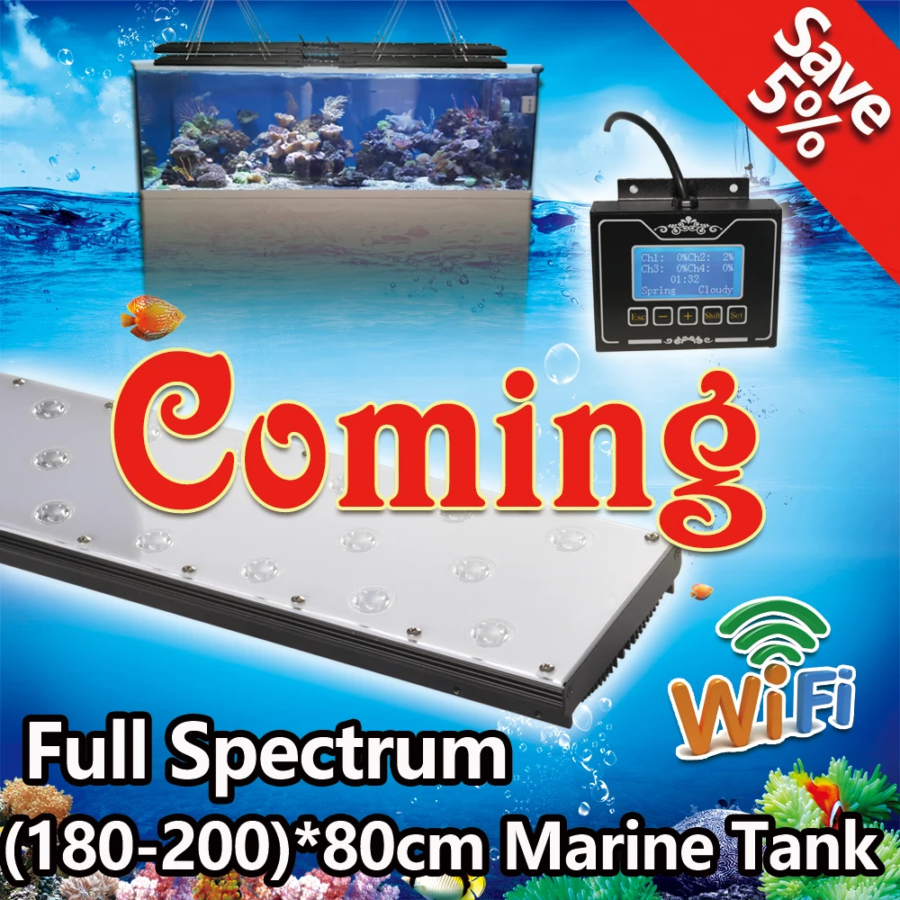72"/180cm/6ft WIFI smart control 4 channels programmable for marine