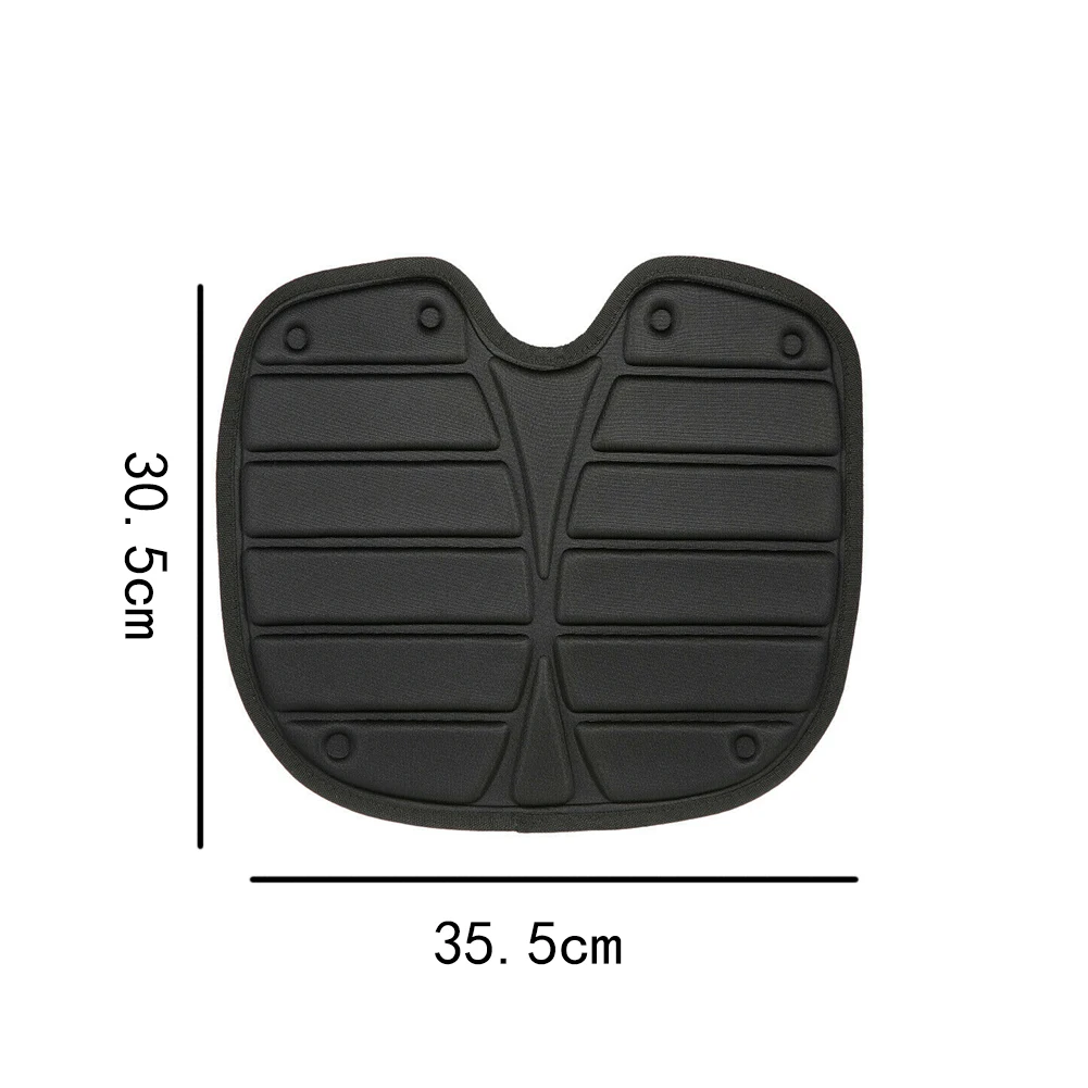 Черный каяк база сиденья прочный съемный Универсальный Открытый лодка мягкие противоскользящие аксессуары рыболовная Подушка Портативный водонепроницаемый