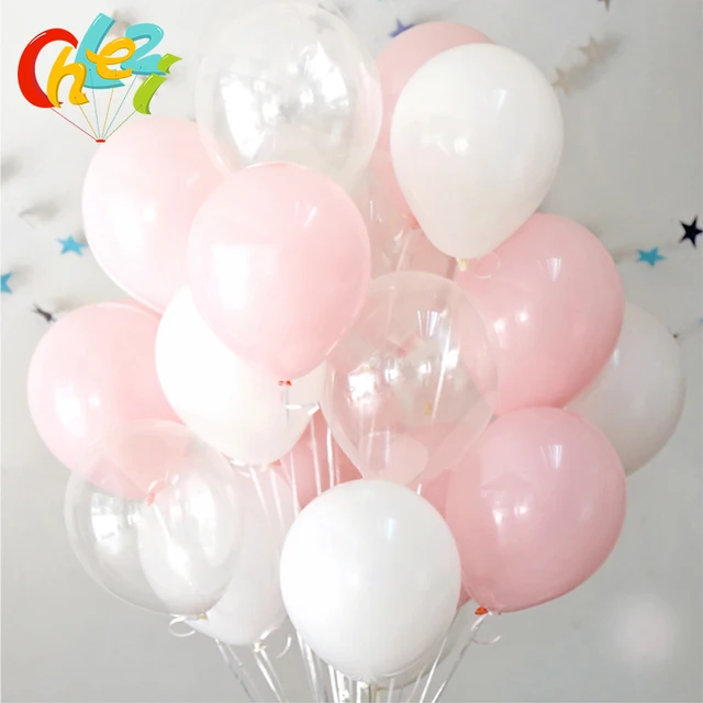 30pcs lot pink clear