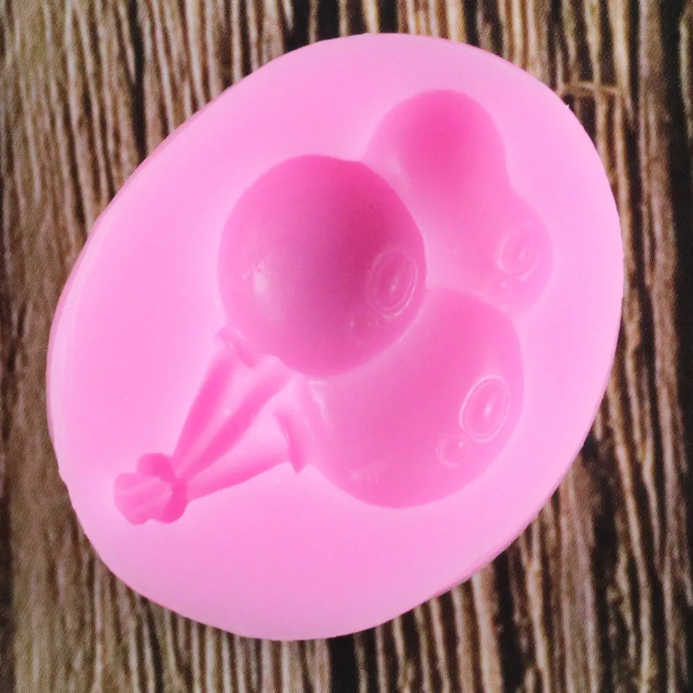 DIY воздушные шары силиконовые формы день рождения инструменты для украшения тортов из мастики Gumpaste шоколадный кекс глиняные формы для конфет формы для выпечки