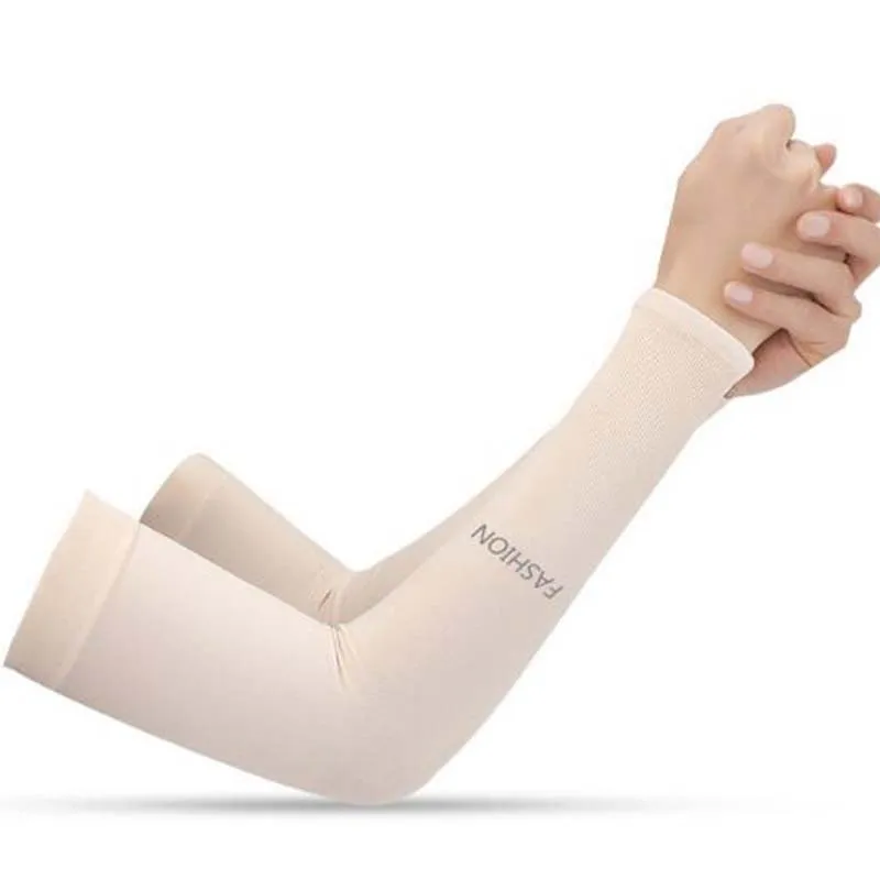 XEONGKVI Летние бесшовные митенки для женщин брендовые bi льда SilkSleeve Для мужчин Guantelete