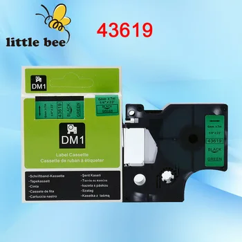 

Dymo D1 black on green label tape 43619 for DYMO LabelManage