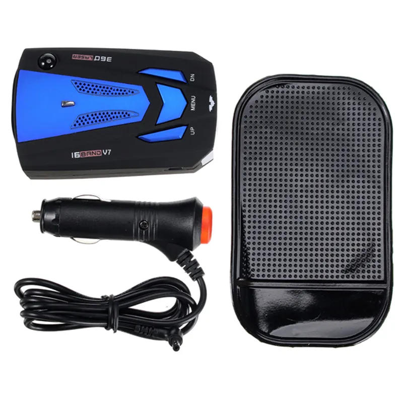 

KROAK D 168 Car Radar Laser Speed Alarm Camera Detector 16 For Band 360 Degree Detection Car-Detector