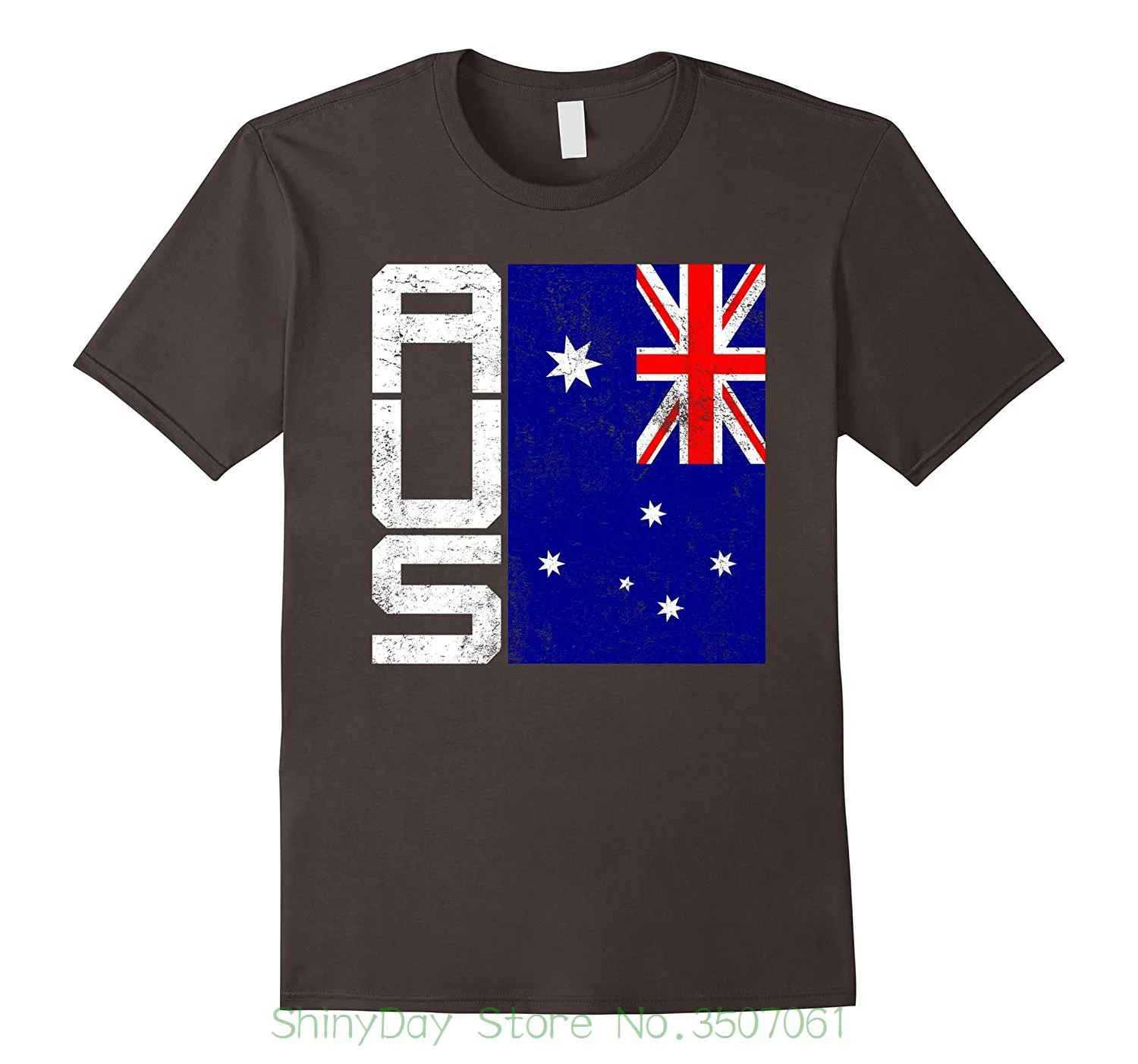 New T Shirts Unisex Funny Tops Tee Australia Flag T shirt nation flag team Country Supporter Aus