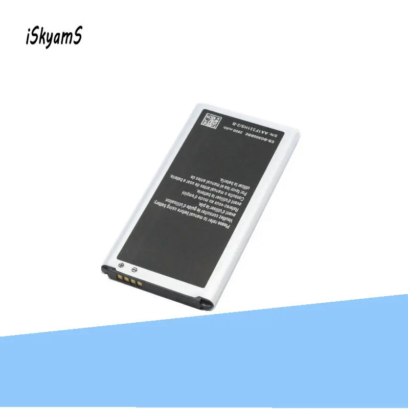 ISkyamS 1x2800 мА/ч EB-BG900BBE EB-BG900BBC запасная батарея для Samsung Galaxy S5 SV I9600 G900A G900P G900T G900V |