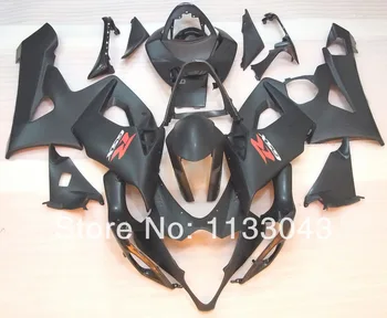 

Injection mold Fairing Kit For SUZUKI GSX-R1000 GSX R1000 GSXR 1000 K5 05 06 K5 05-06 Matt Black U436 GSXR1000 2005 2006 Fairing