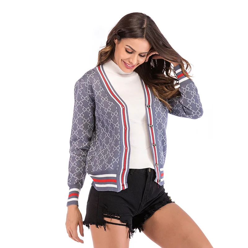 Autumn and Winter New Women's Clothing Color Striped