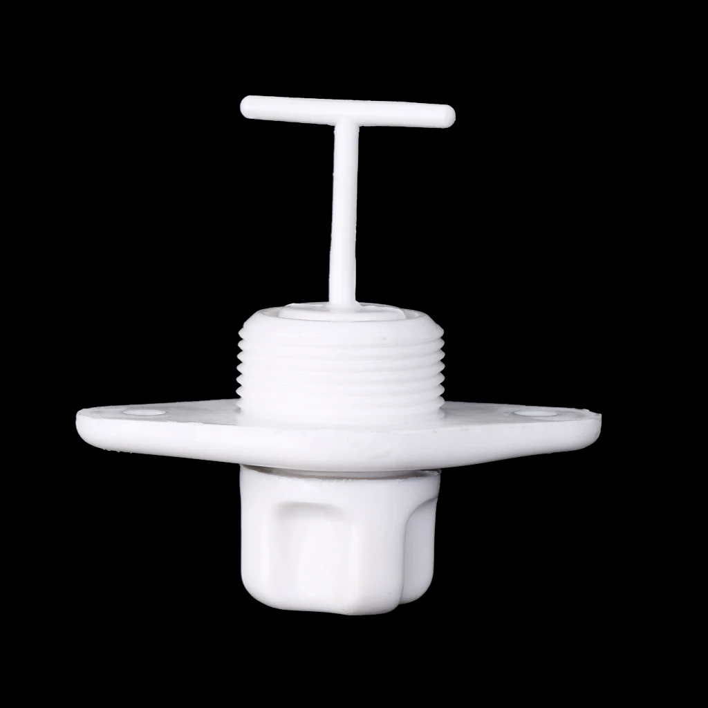 2 Pieces Marine Boat Yacht Screw Drain Plug Bung Fits 1 Inch Diameter Hole for Water Sports Rowing Boats Inflatable Fishing Boat
