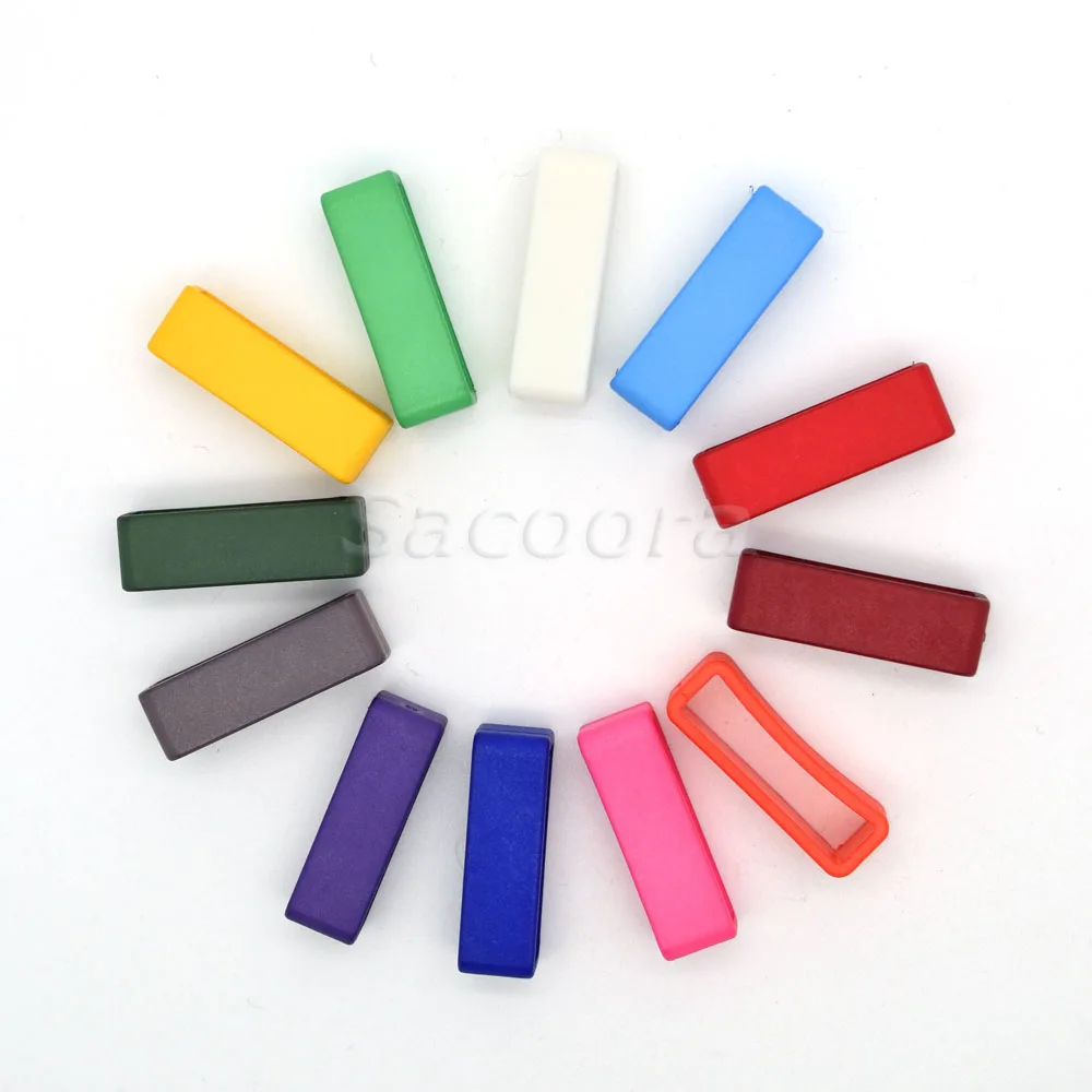 1/" 26mm Colorful Belt Loop Keeper for Dog Collar Harness Backpack Straps