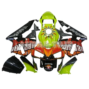 

Green orange Black Repsol Body Frames for Honda CBR600RR 2003 2004 F5 2003 2004 Covers ABS Plastic Injection F5 03 04 Cowlings
