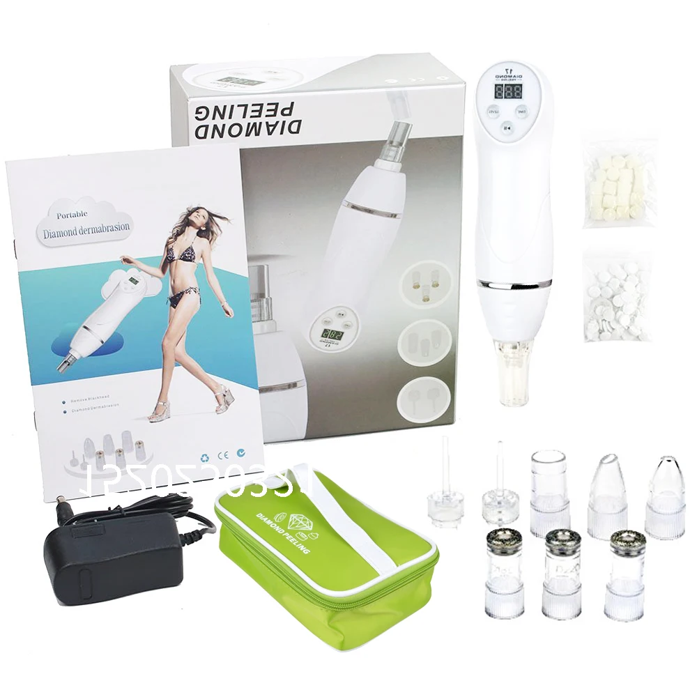 Blackhead Removal Vacuum Suction Machine Comedo Diamond Dermabrasion Scar Acne Pore Peeling Face Clean Facial Skin Care Beauty