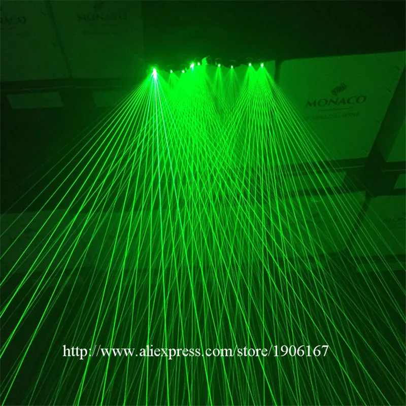 Green laserman show gloves05