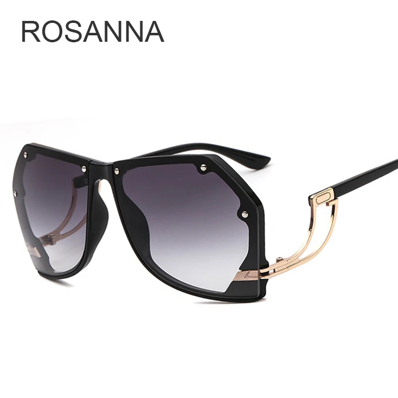 

Luxury Vintage Rimless Sunglasses Women Brand Designer Oversized Retro Female Sunglass Sun Glasses For Women Lady Sunglass 2018