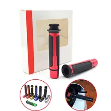 7/8 22 мм Стандартный полый алюминиевый и резиновый Универсальный Противоскользящий руль мотоцикла для HONDA NSR250 MC18 PGM2 PGM3