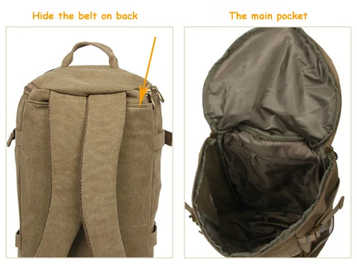mochila Herschel modelo AERLIS, mochilas de táctica militar de lona, mochila de colegio para exteriores, mochila de viaje que lleva estuche para hervidor y botella de agua mochila Herschel modelo AERLIS, mochilas de táctica militar de lona, mochila de colegio para exteriores, mochila de viaje que lleva estuche para hervidor y botella de agua