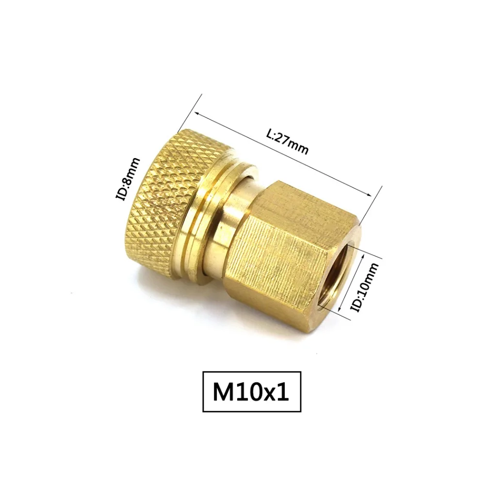 PCP Airforce Пейнтбол нержавеющая сталь 8 мм M10x1 женский быстроразъемный Мужской Соединительный разъем комплект соединителей заправка воздуха фитинг