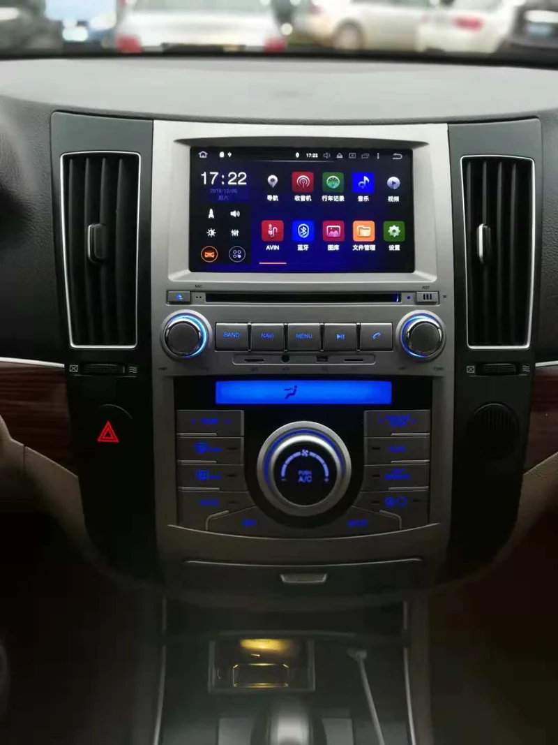 Excellent PX6 6CORE RAM 4g octa core android 9.0 car dvd player for HYUNDAI VERACRUZ IX55 2006-2013 with gps navigation wifi audio stereo 1