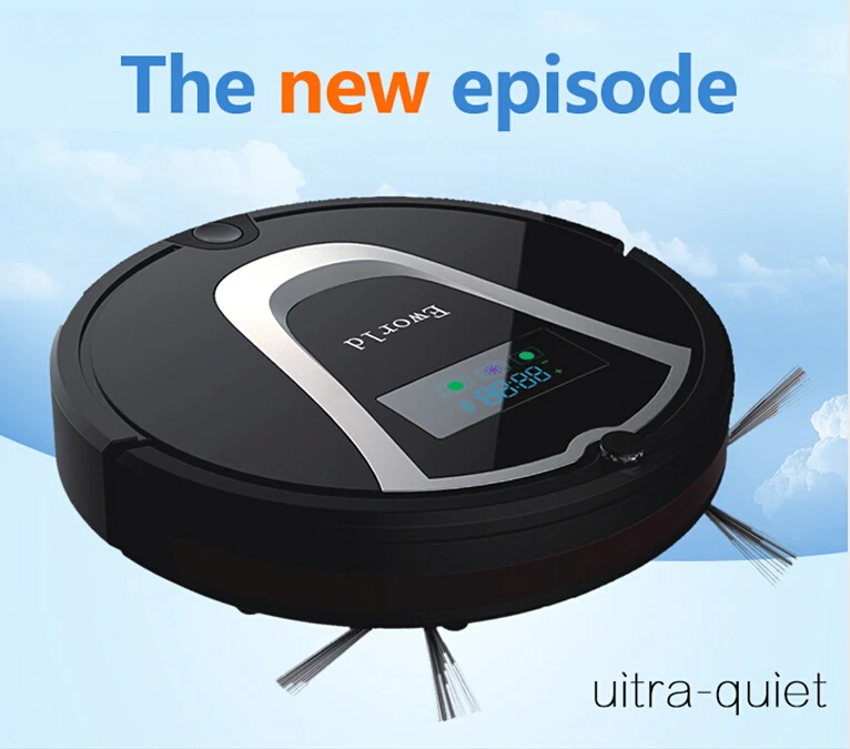 Eworld M884 Vacuum Cleaning Robot Mini Automatic Robot Vacuum With Remote Controler Virtual Wall And Cleaning