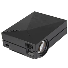 Projector GM60 Mini Portable LCD Projector 1000LM 1080P Multimedia Player For Video GamesTV Home Theater Support USB HOMI VGA AV