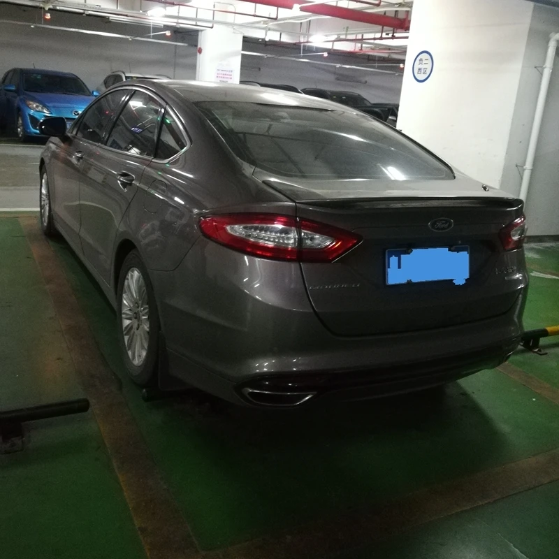 Для Ford Mondeo 2014 2015 2016 2017 ABS Материал Неокрашенный праймер цвет украшение заднего