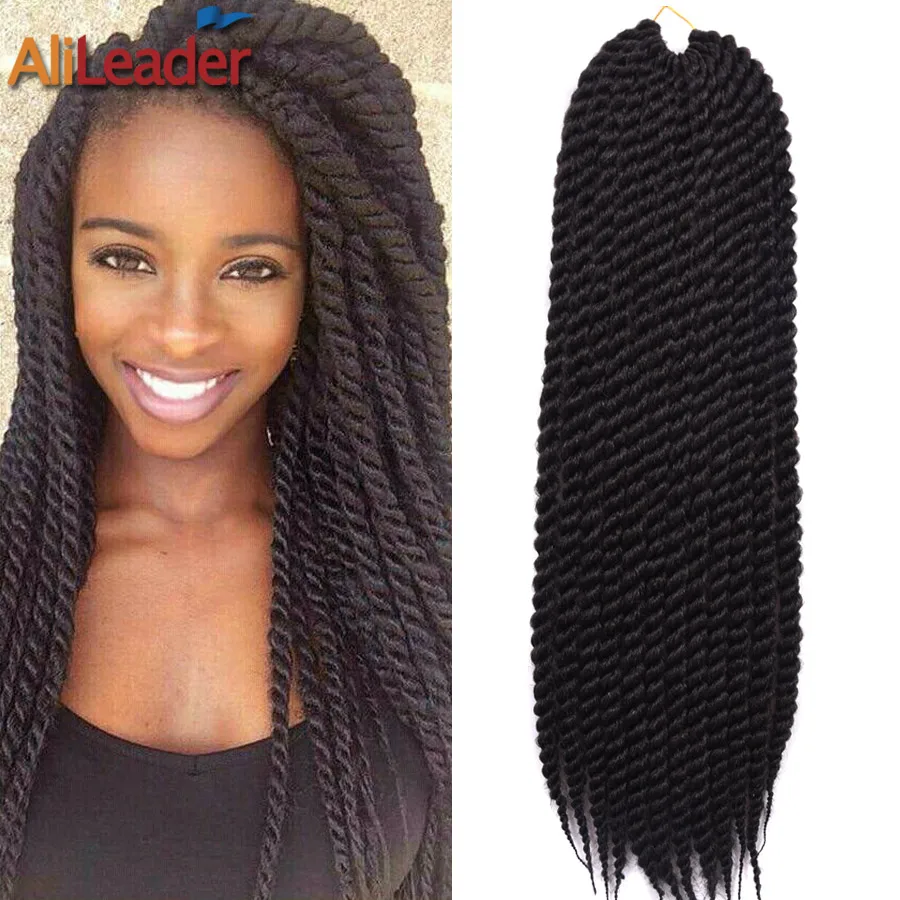 Buy 24Inch Soft Dread Hair 2X Box Braids Crochet Braids Synthetic Hair ...