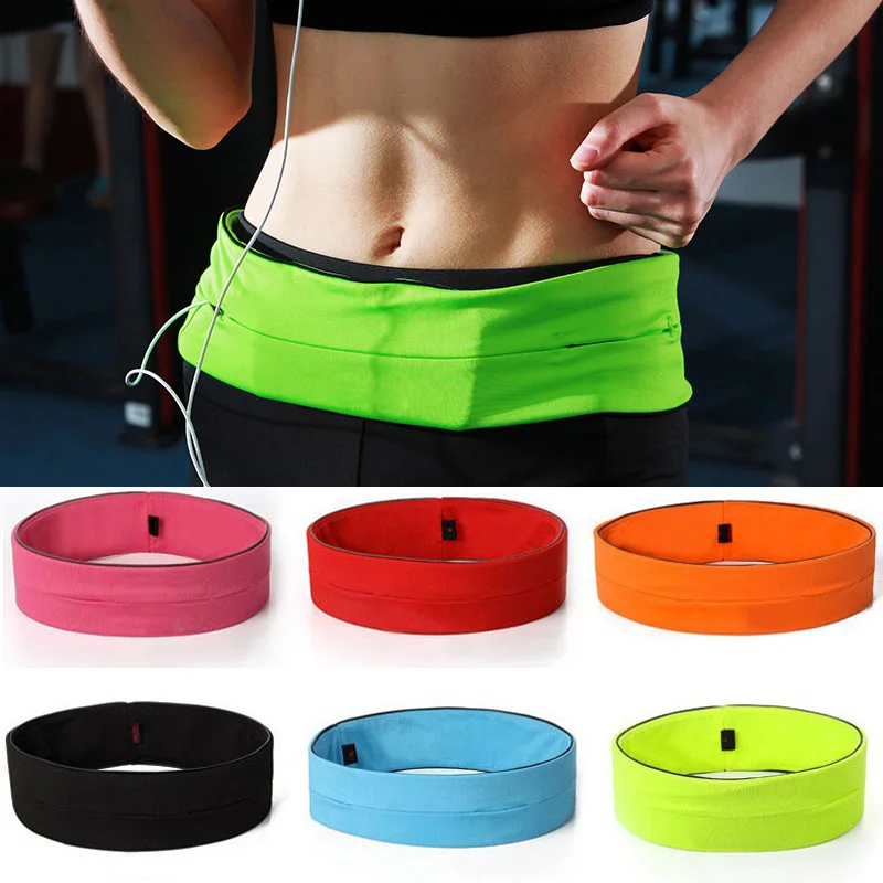 

2019 New Arrival Unisex Outdoor Cycling Jogging Running Sports Waist Bag Fitness Flip Belt Fanny Pack for Mobile Phone