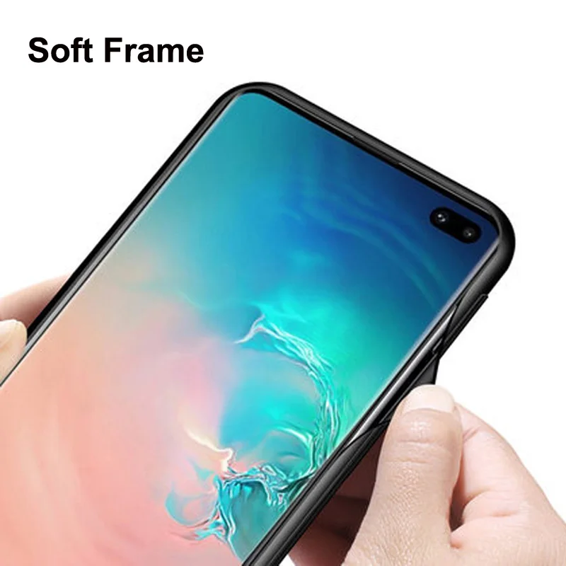 Для samsung galaxy S10 чехол G9730 защита для телефона из закаленного стекла чехол SM-G9730 G9730F G9730FD для samsung S10 градиент стеклянная оболочка