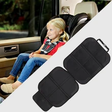 123*48cm Oxford asiento de cuero pu de protección esteras almohadillas de niño bebé asiento de Auto Protector cojín bebé protección para niños