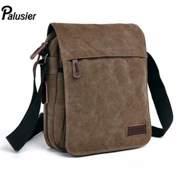 

Fashion Durable Canvas Men Cover Type Retro Postman Messenger Bag Women Casual Travel Crossbody Shoulder Pack