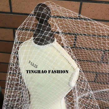

High-quality diamond grid yarn lace fabric 3D mesh fabric cloth for dress DIY Head yarn 1 order=3meters