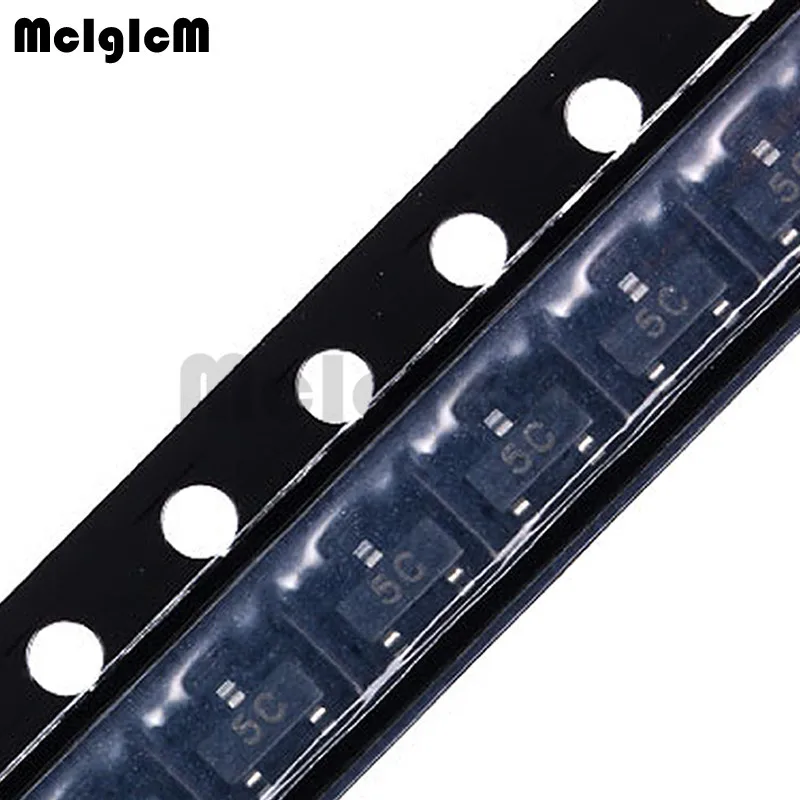 MCIGICM 100PCS BC807 40 5C PNP 500MA 45V SOT23 SOT 23 SMD триодный транзистор 40LT1 BC807|triode transistor|smd transistorsot23