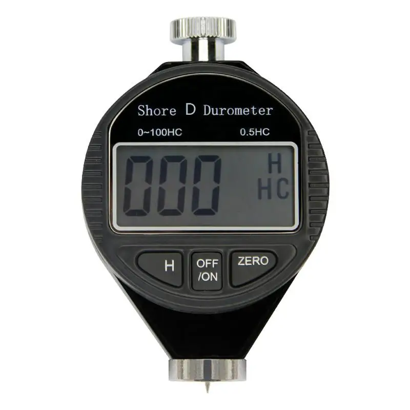 

Digital Shore Durometer Silicone Plastic Rubber Tire D Model Hardness Durometer With Button Battery