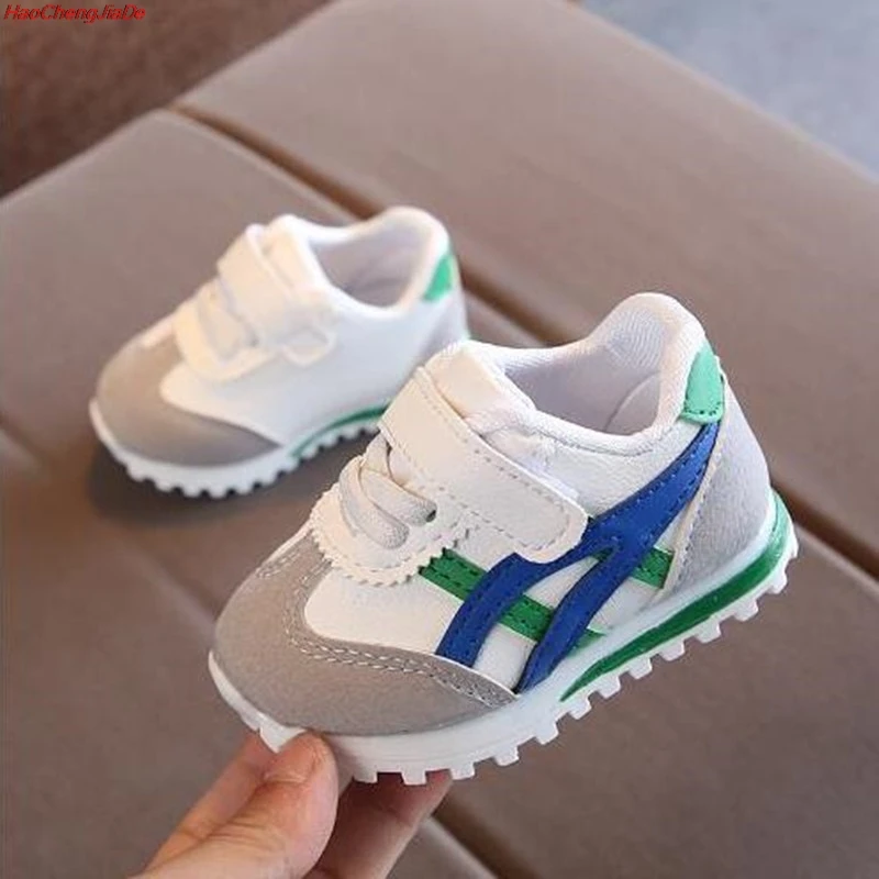 

HaoChengJiaDe Brand toddler shoes girls infant sneaker newborn soft bottom first walk non-slip fashion shoes 0 to 18 months baby