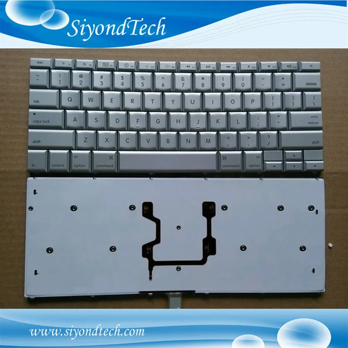 

Free Shipping!!! 1PC 90%-95%New Laptop Keyboard Replacement For Macbook Pro A1226 A1260 US
