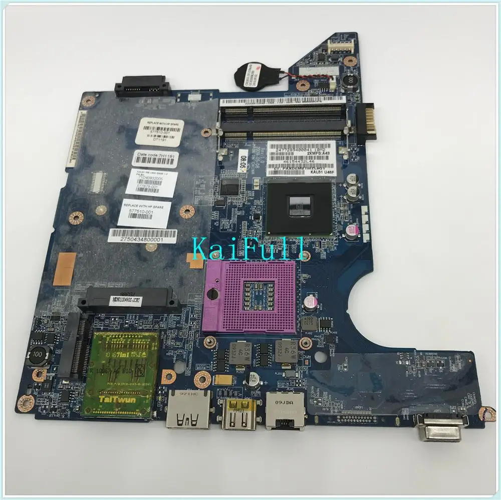 

JAL50 LA-4101P 577878-001 577510-001 MAIN BOARD For HP compaq CQ40 Laptop Motherboard GL40 GM45 DDR2