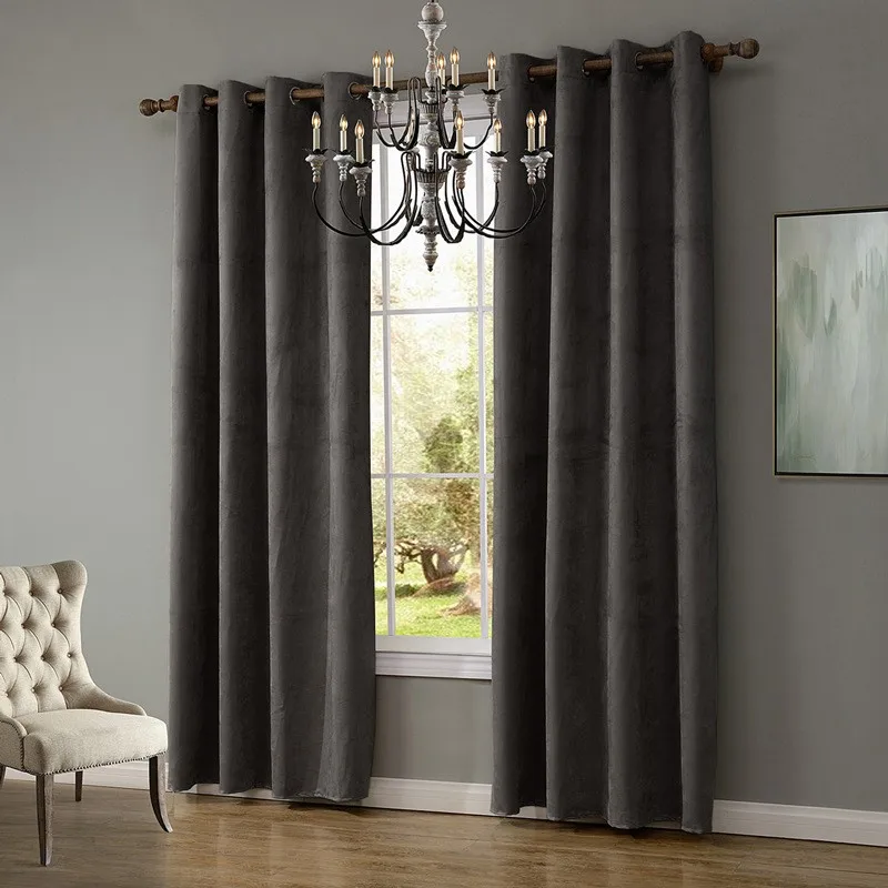 para sala de estar semi cortina blackout