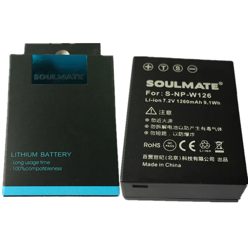 

NP-W126 NP W126 Digital Camera Battery NPW126 For Fujifilm HS30EXR HS33EXR HS50EXR X-A1 X-E1 X-E2 X-M1 X-Pro1
