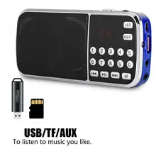 VBESTLIFE стерео fm-радио 78-108 мГц Портативный Высокая чувствительность Шум отмена цифровое радио Поддержка TF карты USB AUX светодио дный Дисплей