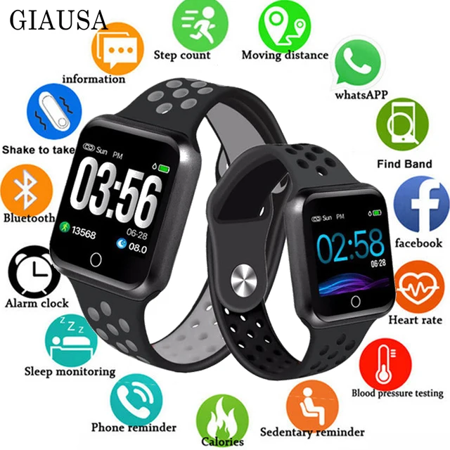 

Smart watches watch IP67 Waterproof 30 meters waterproof 15 days long standby Heart rate Blood pressure S226 Smartwatch For IOS