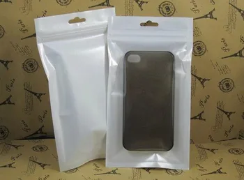 

Hot 18*10 Retail Zipper PP Plastic poly bags Package packaging pearl bag for 2M 3M cable for iphone 7 6 4 4G 4S 5G S2 Case cover