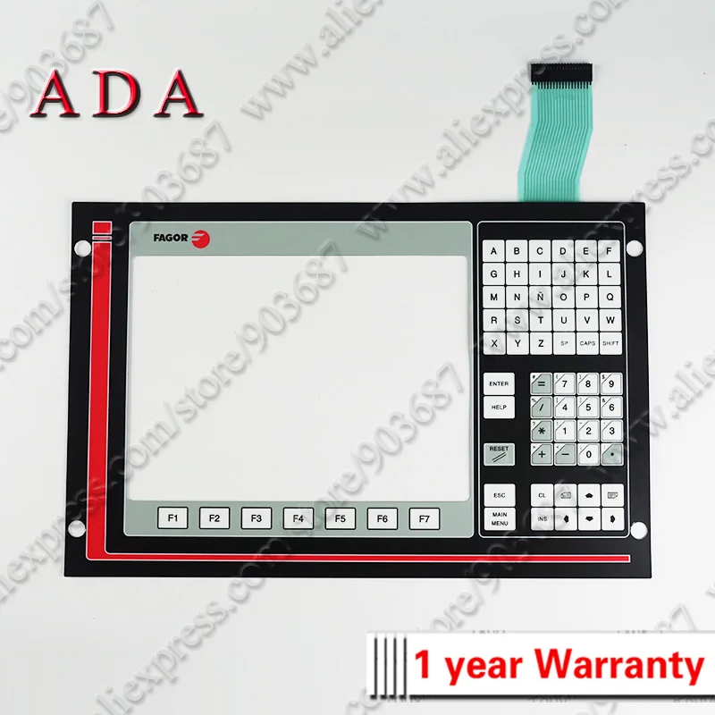 Мембранная клавиатура переключатель для FAGOR CNC MEM 8050 (32K) 00A Серия № 17-4064951