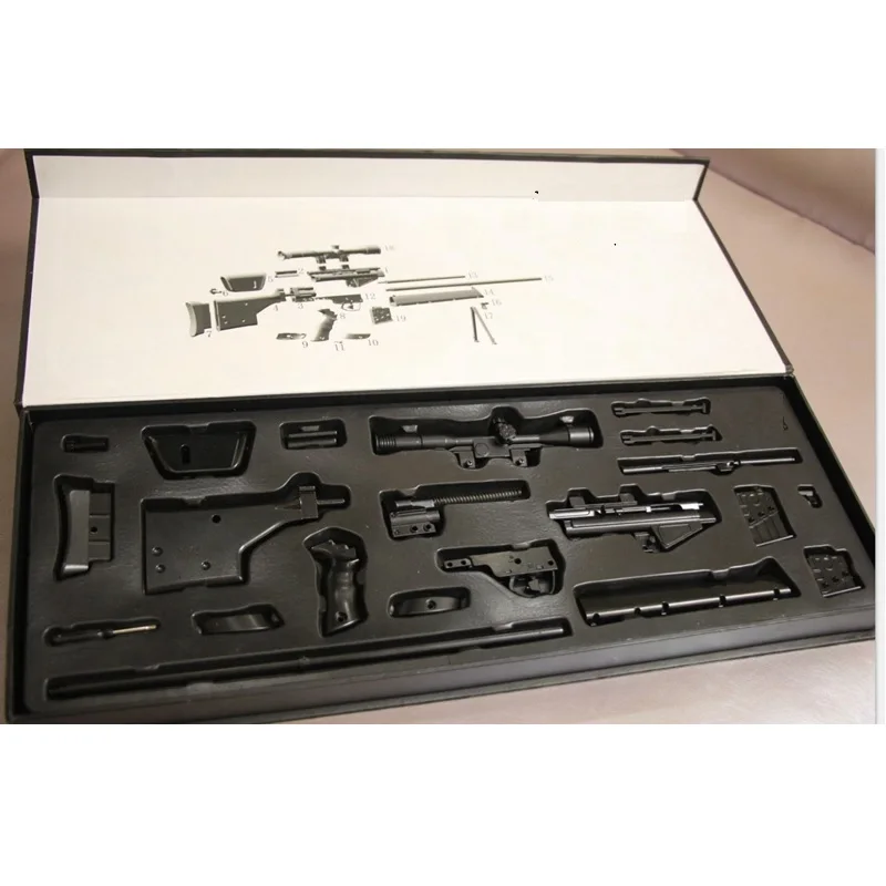 

1:3 The Gun Model PSG Sniper Rifle 43CM Metal model Gun Accessories PSG Sniper Rifle