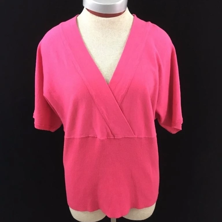 Lane Bryant Plus top Size 16W Pink womens NEW