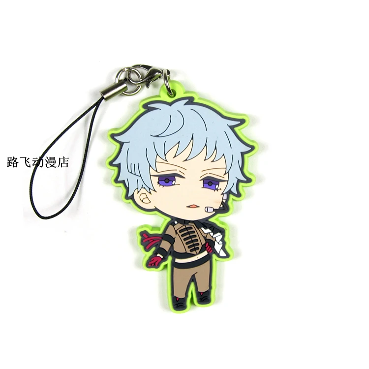 Hot Japan Anime B-PROJECT Ambitious Charm Rubber Strap Keychain Pendant F44 