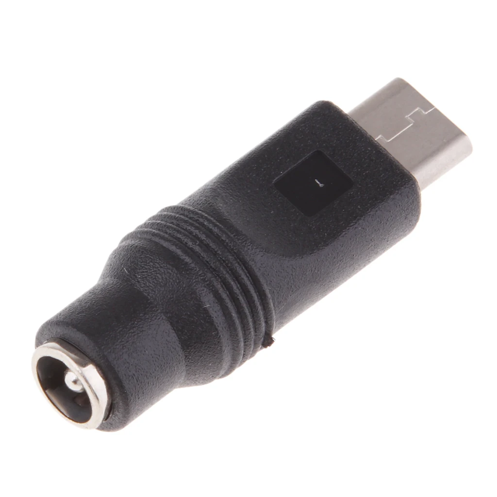 

MagiDeal DC Power Adapter Converter Type-C USB Male to 5.5x2.1mm Female Jack Connector for Laptop Notebook Computer PC