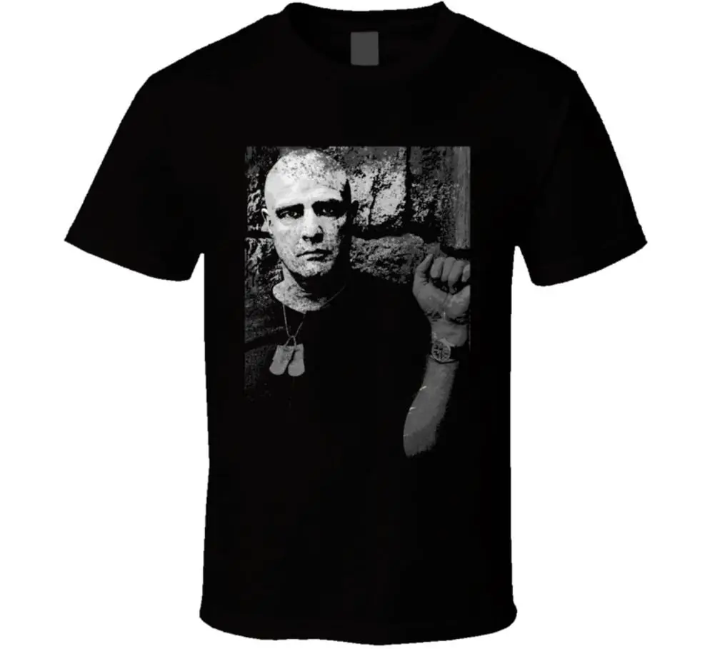 Футболка Marlon Brando Apocalypse Now Kurtz movie футболка harajuku Лето 2018 с коротким рукавом плюс