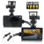 3 “LCD WiFi Doppia Fotocamera Moto DVR Dash Cam Full HD 1080 p/720 p Anteriore e Posteriore vista Impermeabile della Macchina Fotografica di GPS G-Sensor